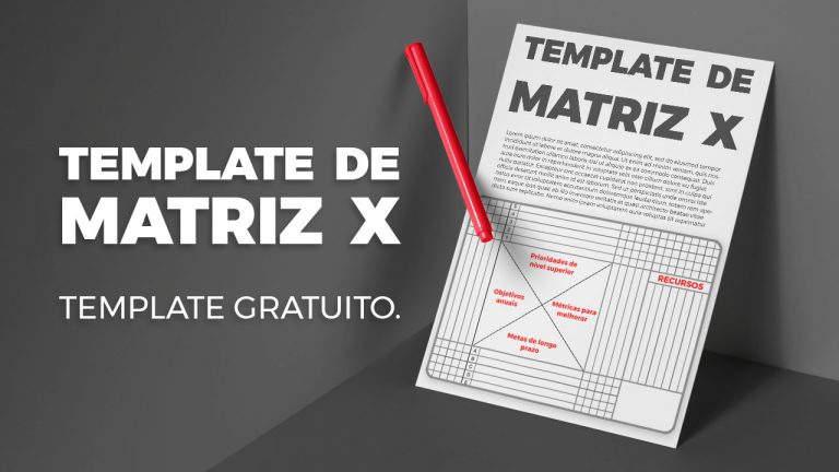 Template Matriz X